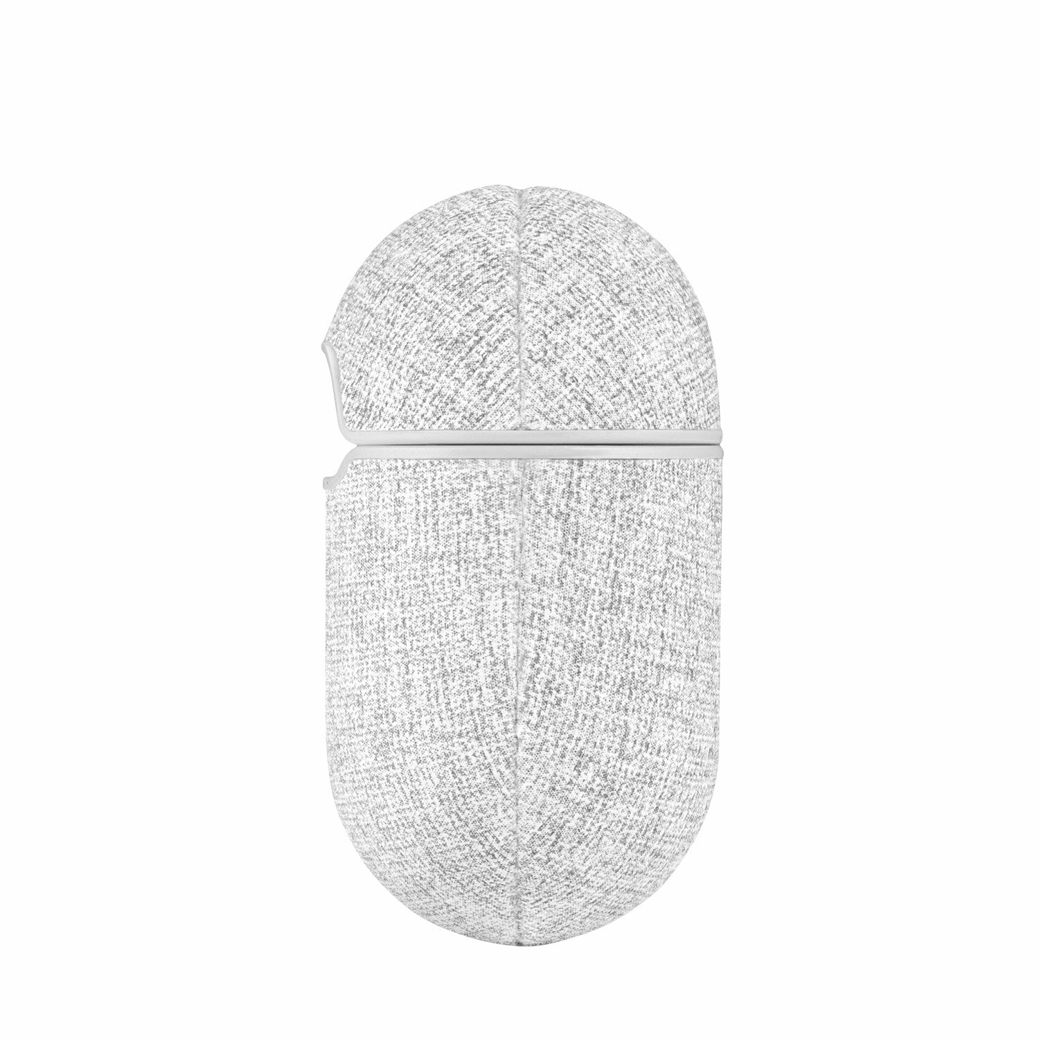 Uniqkart FT9 Shockproof Anti-lost Leather Earbuds Case Cover Anti-drop Full Protective Case for AirPods 3 (Support Wireless Charging) - Light Grey Uniqkart FT9 Shockproof Anti-lost Leather Earbuds Case Cover Anti-drop Full Protective Case for AirPods 3 (Support Wireless Charging) - Light Grey